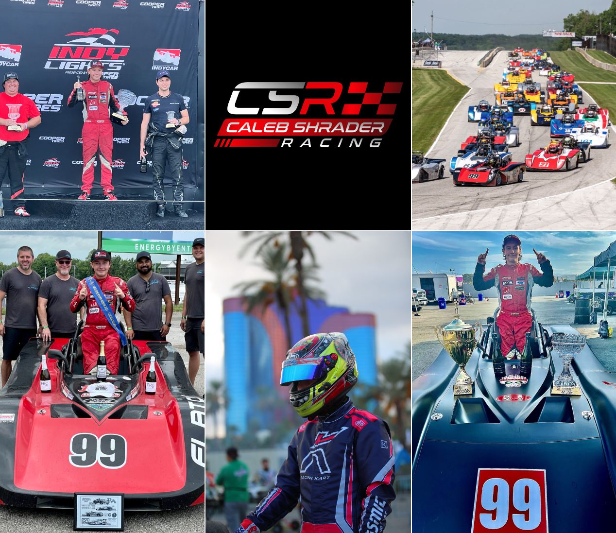 Caleb Shrader Racing Portland PIR with JMI Limousine Event Transportation