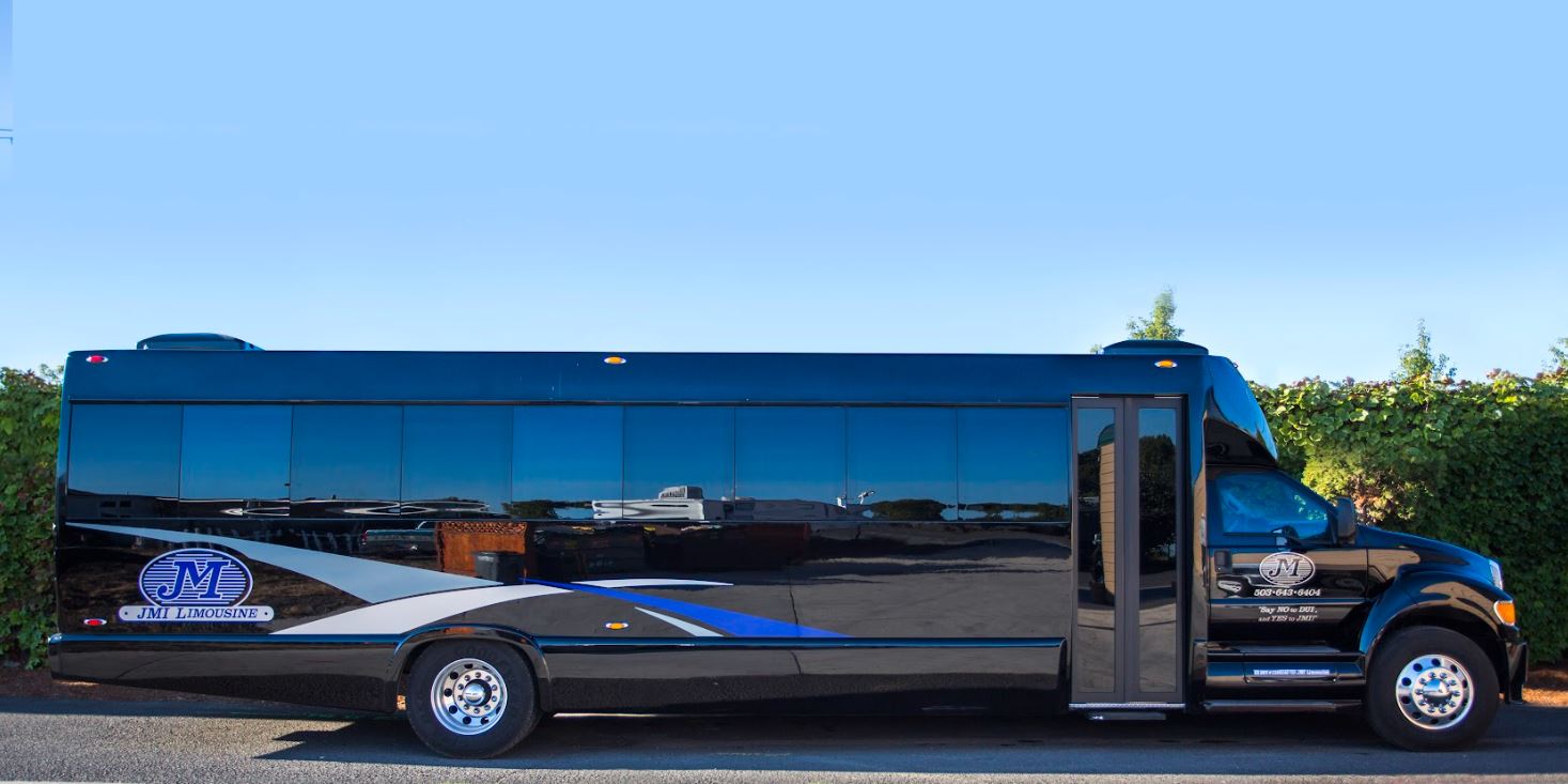 Corporate Limo Bus Portland - JMI Limousine Service