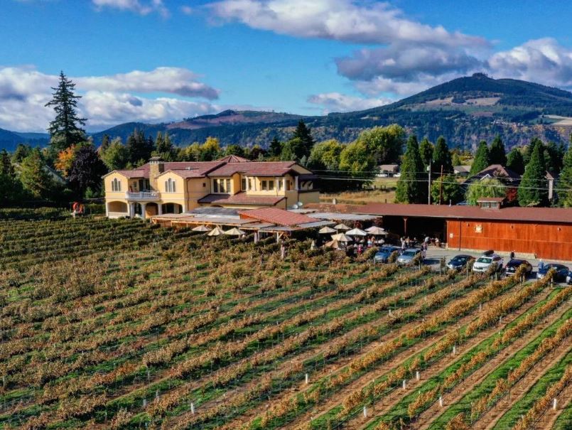 Hood River Wine Tour to Marchesi Vineyards with JMI Limousine