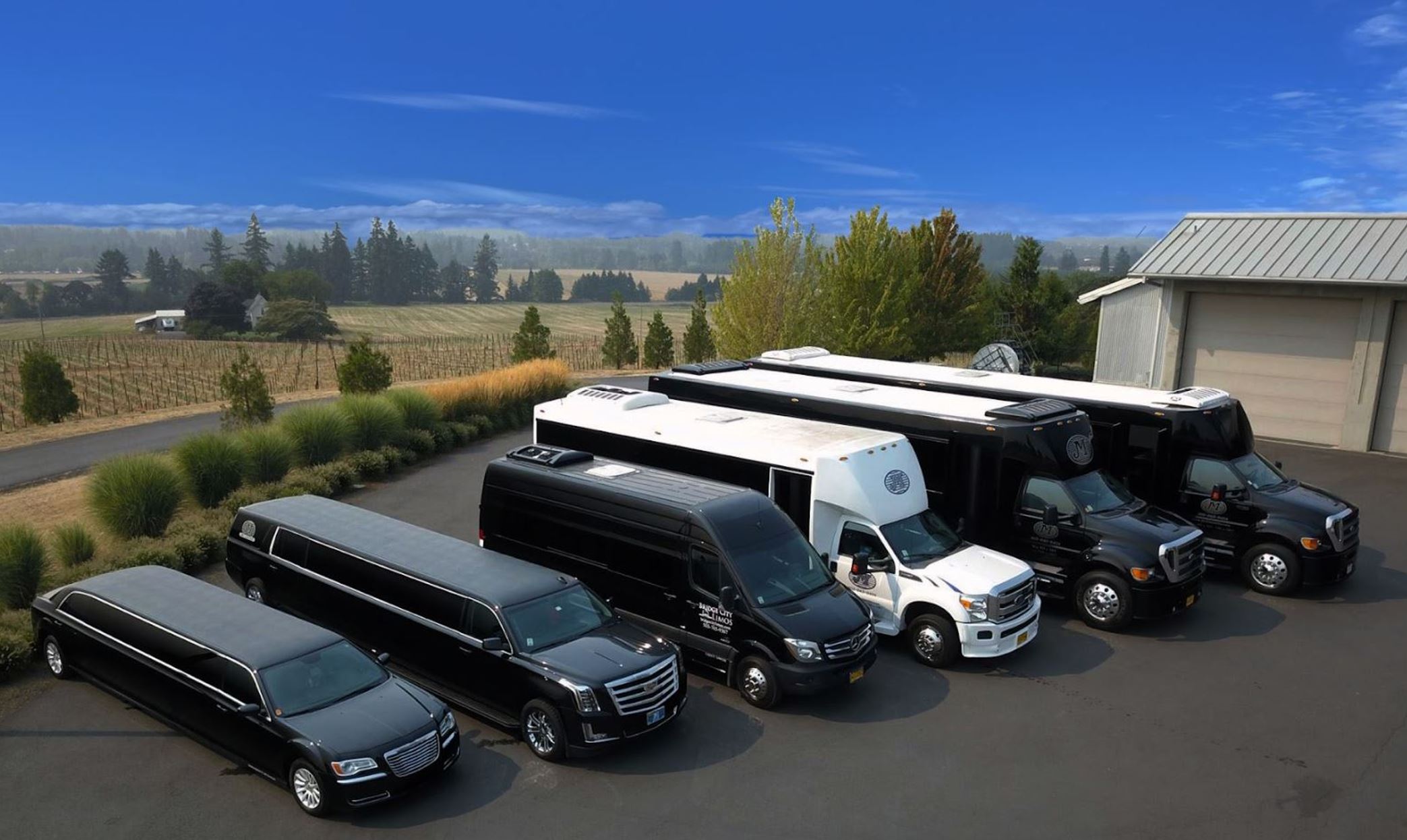 Large Party Bus for rent in Portland Near Me Now - JMI Limousine